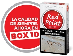 CIGARRILLOS RED POINT BOX 10un